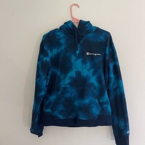 🔥Gently USED🔥Champion Tie Dye Hoodie